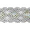 9 yards of Jasmin Embroidery Diamond Sequin Trim | 9 yard cut